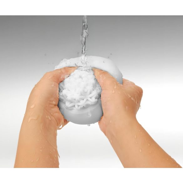 TENGA GEO - masturbator voor mannen - textuur met golven - Glacier