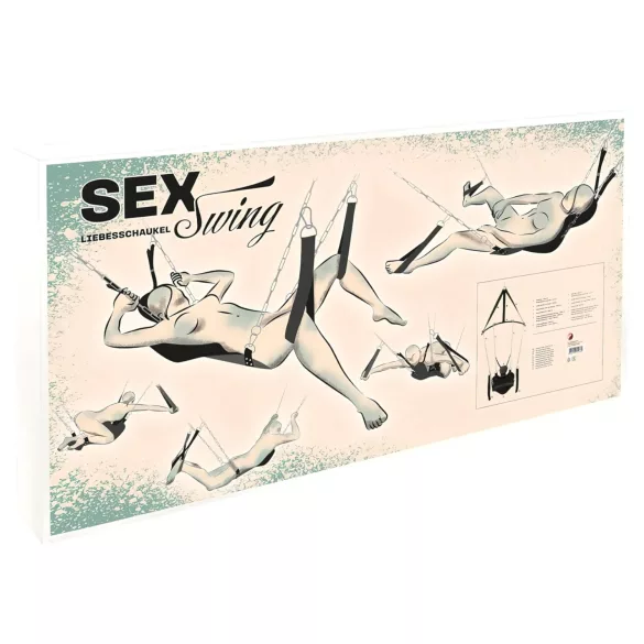 You2Toys - seksschommel - verstelbaar - zwart