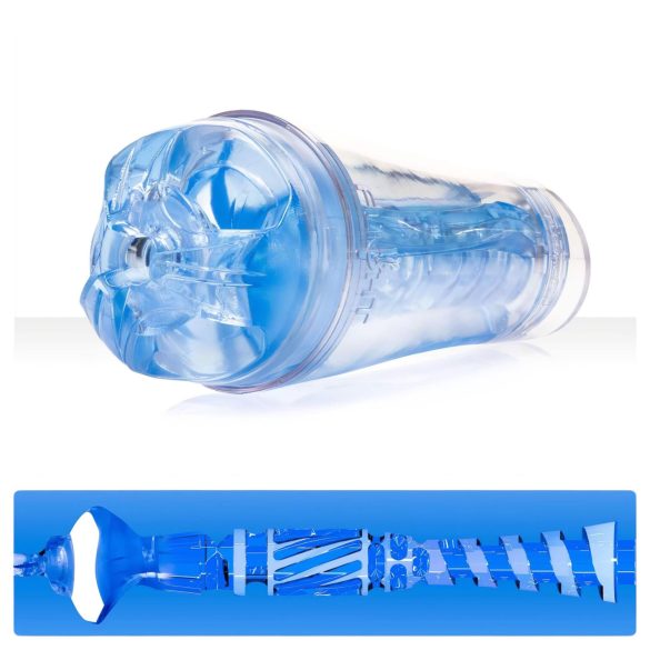 Fleshlight Flight Commander - krachtige zuigmasturbator (blauw)
