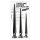 You2Toys - extra lange anaal plug set (3-delig) - zwart