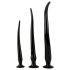 You2Toys - extra lange anaal plug set (3-delig) - zwart