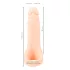 Realistixxx - dubbel dildo met penisring - realistisch - huidskleur