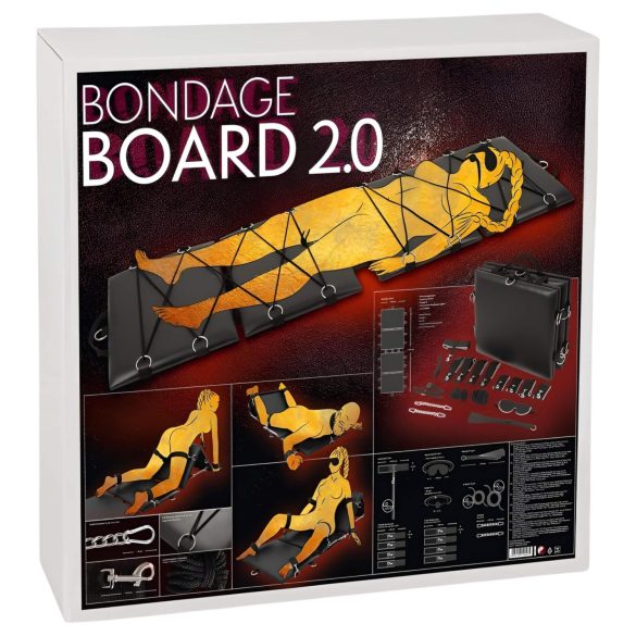 You2Toys Bondage Board 2.0 - draagbaar bondagebed set