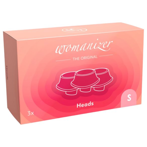Womanizer Premium Eco - vervangzuigkap set - roze (3 stuks)