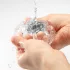 TENGA Aero - masturbator met sterke zuigkracht - wit/zilver