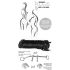 You2Toys Bondage anaal plug (149g) + BDSM touw (10m)