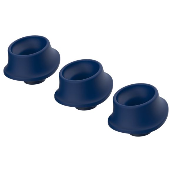 Womanizer L - vervangende zuigklokset - blauw (3 stuks) - groot