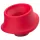 Womanizer L - vervangende zuigkop set - groot - rood (3 stuks)
