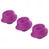 Womanizer L - vervangende zuigkop set - groot - paars (3 stuks)