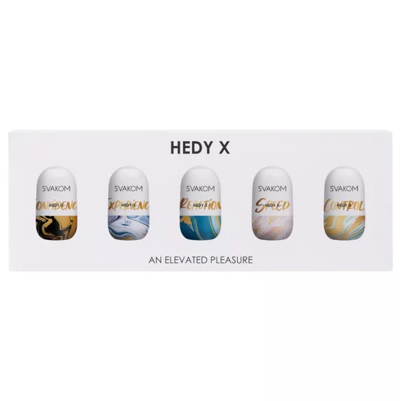Svakom Hedy X Mixed - masturbatoreieren set - 5 stuks