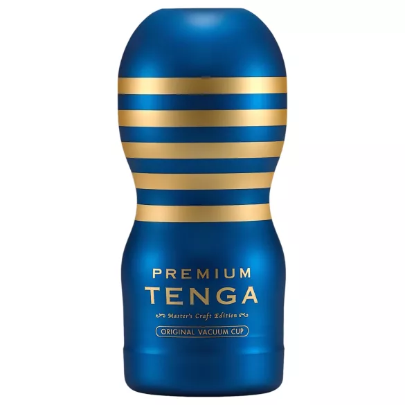 TENGA Premium Original - wegwerp masturbator - blauw