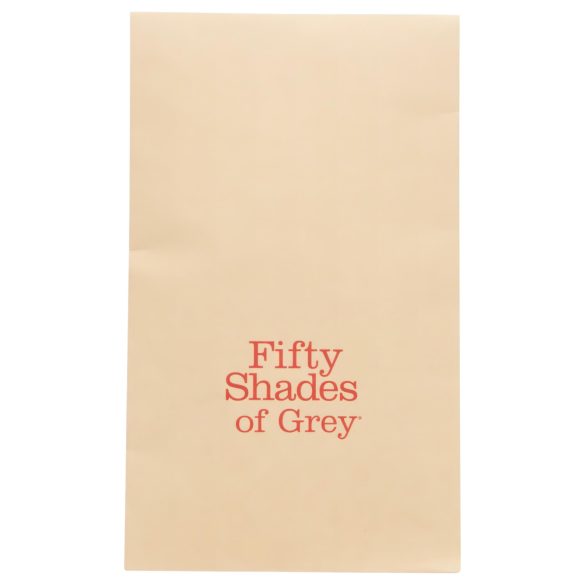 Fifty Shades of Grey - mondknevel - verstelbaar - zwart-rood