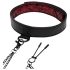 Vijftig tinten grijs - Halsband & Tepelklemmen (zwart-rood)