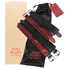 Fifty Shades of Grey - bondage boeienset - zwart/rood