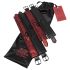 Vijftig tinten grijs handboeien set (zwart-rood)