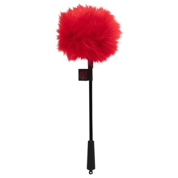 Fifty Shades of Grey - Pluim tickler - zwart/rood