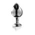 Icicles No. 25 - anale plug - kegelvorm - glas - transparant