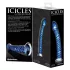 Icicles No. 29 - glazen dildo - spiraalvorm - blauw