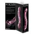 Icicles No. 55 - dubbelzijdige G-spot glazen dildo - roze