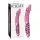 Icicles No. 57 - dubbelzijdige glazen dildo met penisvorm - roze