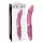 Icicles No. 57 - dubbelzijdige glazen dildo met penisvorm - roze