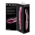 Icicles No. 57 - dubbelzijdige glazen dildo met penisvorm - roze