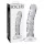 Icicles No. 62 - glazen dildo met penisvorm - transparant