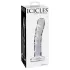 Icicles No. 62 - glazen dildo met penisvorm - transparant
