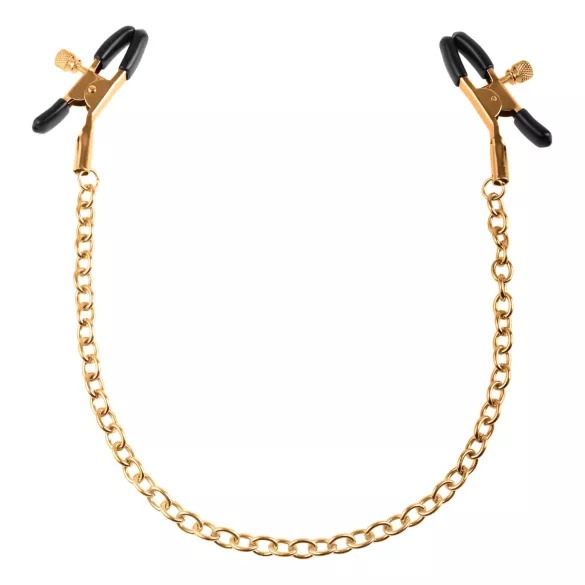 Pipedream Fetish Fantasy Gold - tepelklemmen (goud)
