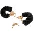 Pipedream Fetish Fantasy Gold - Pluche Handboeien (Zwart)