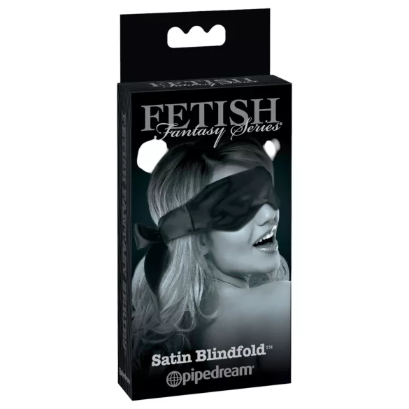 Pipedream - Fetish Fantasy - satijnen blinddoek (zwart)