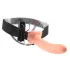 Pipedream - Fetish Strap-On 8 - omdoeptoestel, holle vibrator (naturel)