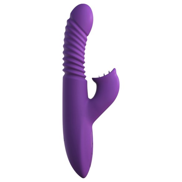 Fantasy For Her – 3-in-1 stootvibrator met verwarmende functie (paars)