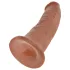 King Cock 9 - realistische dildo met zuignap - donker huidskleur 23cm