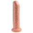 King Cock 7 - levensechte dildo (18cm) - naturel