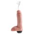 King Cock 8 - levensechte spuitende dildo (20cm) - natuurgetrouw
