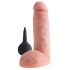 King Cock 8 - levensechte spuitende dildo (20cm) - natuurgetrouw