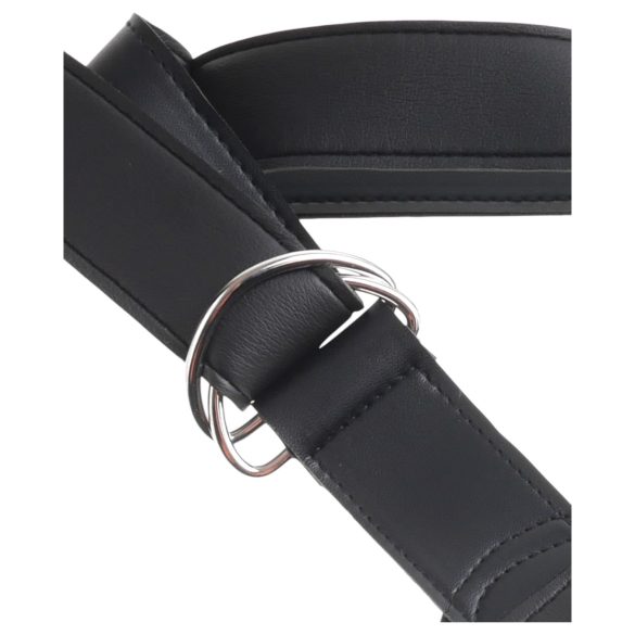 King Cock 7 - strap-on dildo met harnas - zwart