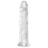 King Cock Clear 8 - grote dildo met zuignap (20 cm)