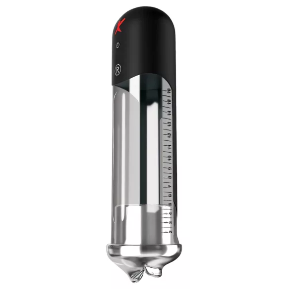 PDX Blowjob - automatische penispomp met lippen - zwart
