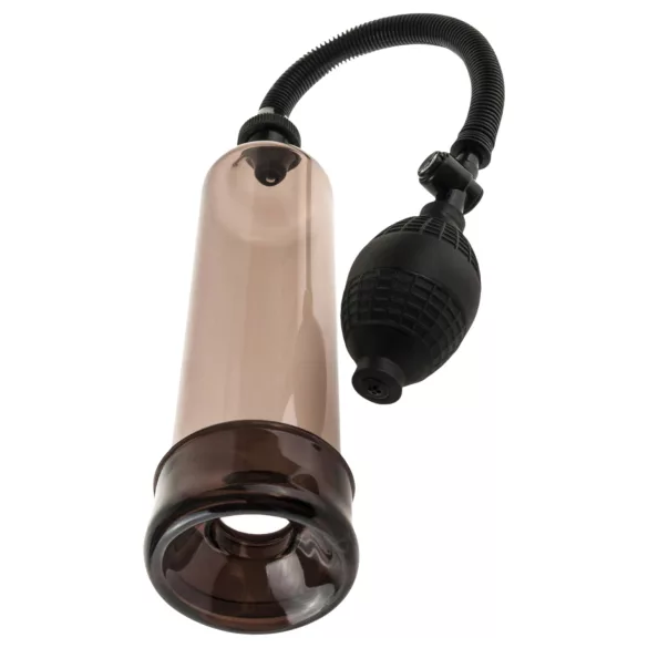 Pipedream - Pump Worx Beginner's - zwarte penispomp (19 cm)