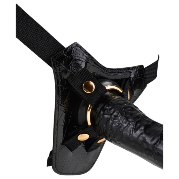 Fetish Fantasy - verstelbaar harnas - voor strap-on - zwart