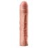 X-TENSION Perfect 3 - penis sleeve - realistisch - huidskleur - 22,8cm