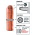 X-TENSION Mega 1 - levensechte penismantel (17,7 cm) - natuurlijk