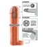 X-TENSION Perfect 2 - penisring hoes (19 cm) - natuurlijk
