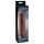 X-TENSION Perfect 2 - Penismantel met Ring (19cm) - Donker Natuurlijk
