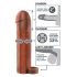 X-TENSION Perfect 2 - Penismantel met Ring (19cm) - Donker Natuurlijk