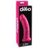 Dillio 8 – Authentiek zuignap dildo (20 cm) - roze