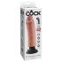 King Cock 8 - buigzame, levensechte vibrator (25cm)