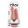 King Cock Dubbele Penetrator - levensechte dubbele dildo (natuurlijk)
